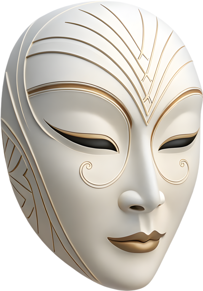 Onnamen Masks, Japanese Traditional Art at Its Best. . png