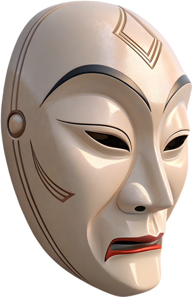 Onnamen Masks and the Tradition of Japanese Performance Art. . png