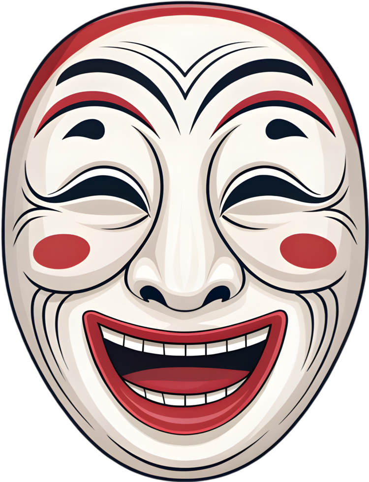 The Mystical Symbolism Behind Japanese Onnamen Masks. . png