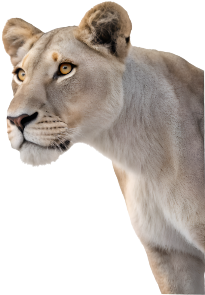 Peeking animal cartoon design for animated character art. . png
