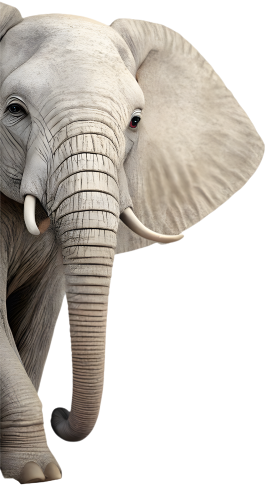 Whimsical peeking animal design for creative clipart. . png