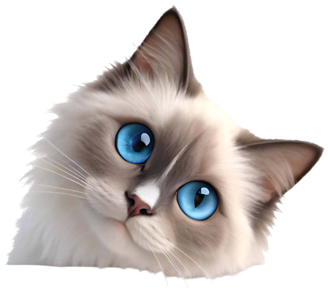Peeking Cat Character Illustration for Engaging Digital Projects. . png