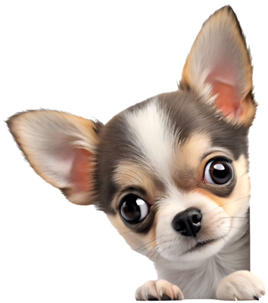 Playful Peeking Puppy Clipart to Add a Touch of Happiness. . png