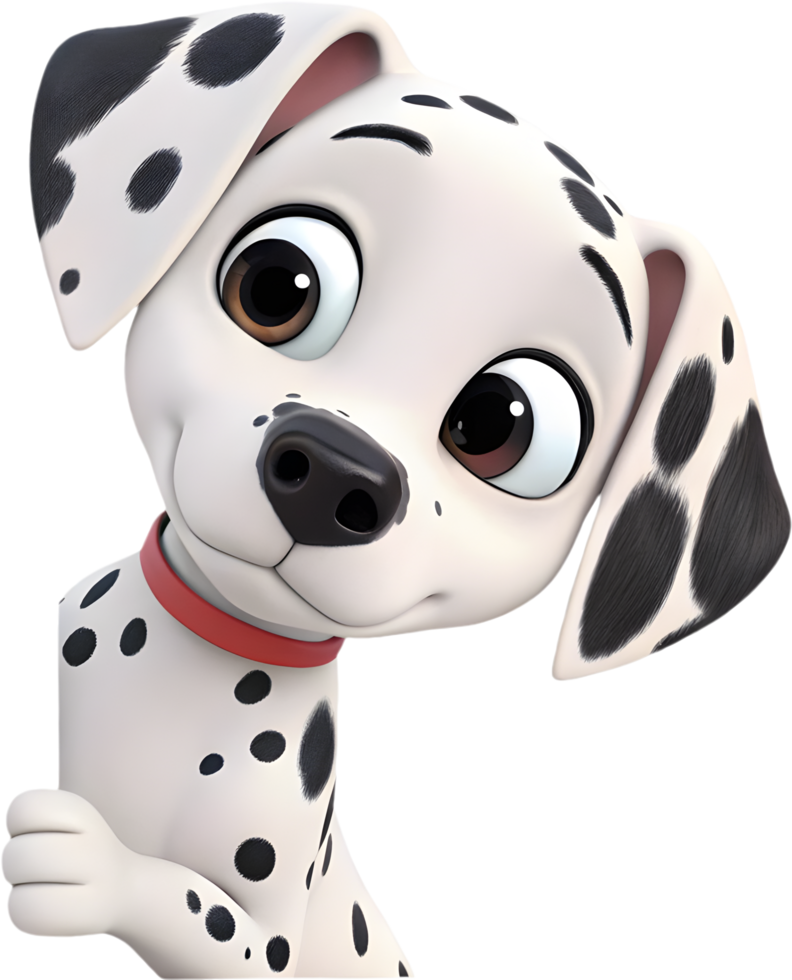 Cheerful Peeking Puppy Design for Heartwarming Clipart. . png