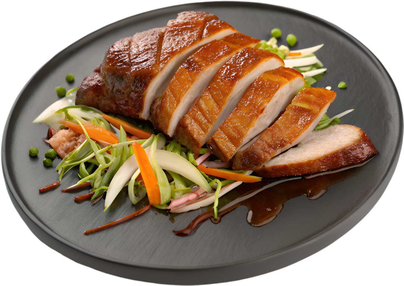 Premium Peking Roasted Duck Clipart for Food Enthusiasts. . png