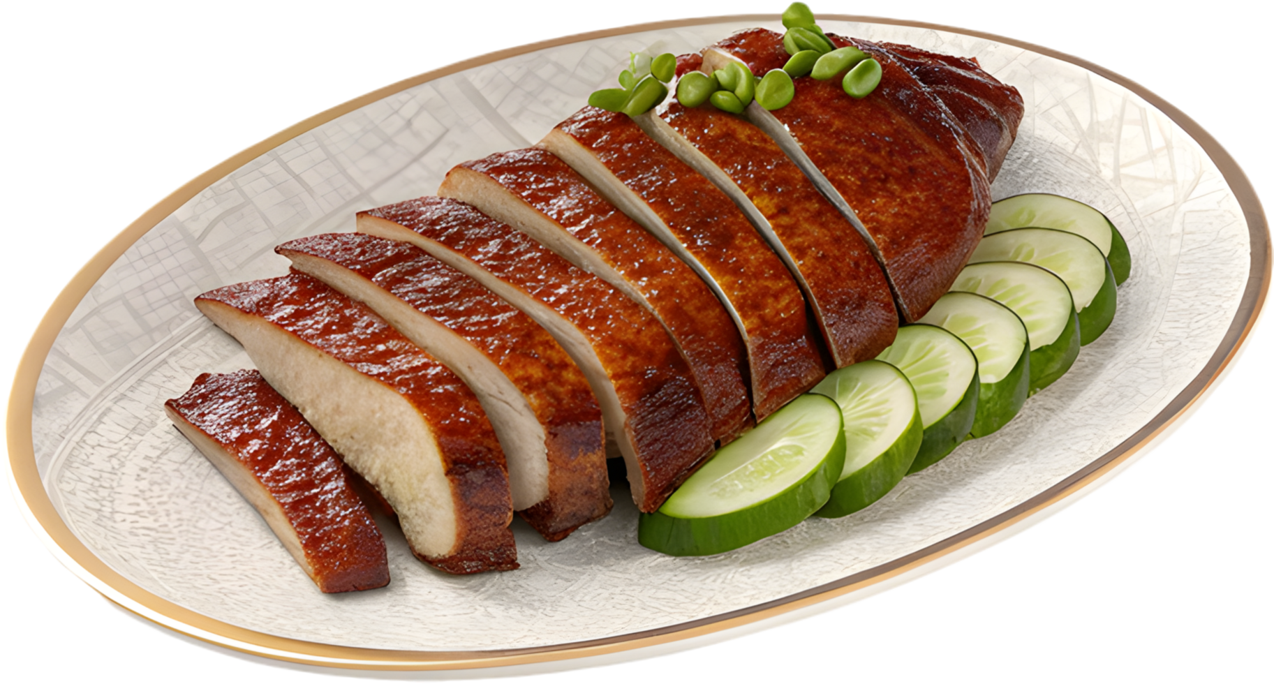 Mouthwatering Peking Duck Clipart for Asian Dish Lovers. . png
