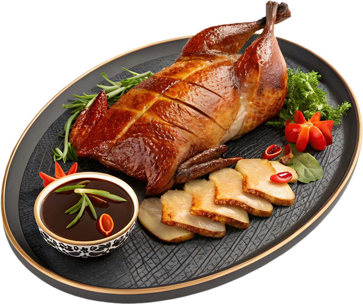 Gorgeous Peking Duck Clipart for Culinary Art Enthusiasts. . png