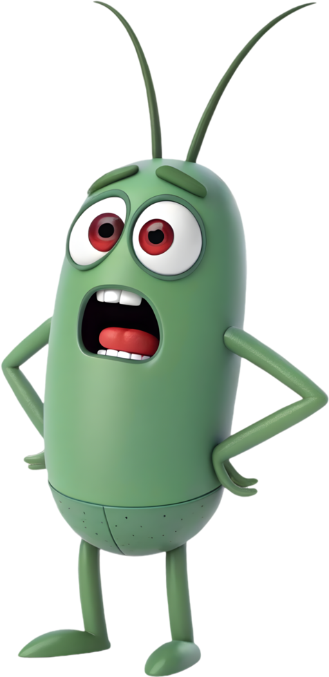 Funny Plankton Clipart for Marine-Themed Art. . png