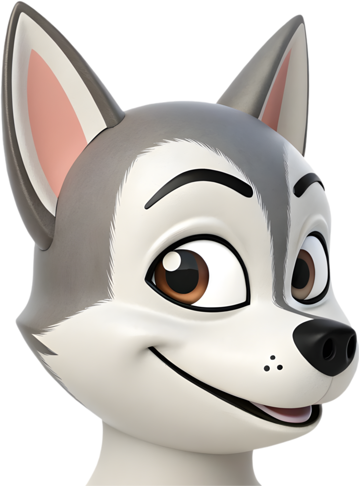 Adorable Dog Face Icon for Digital Creatives. . png