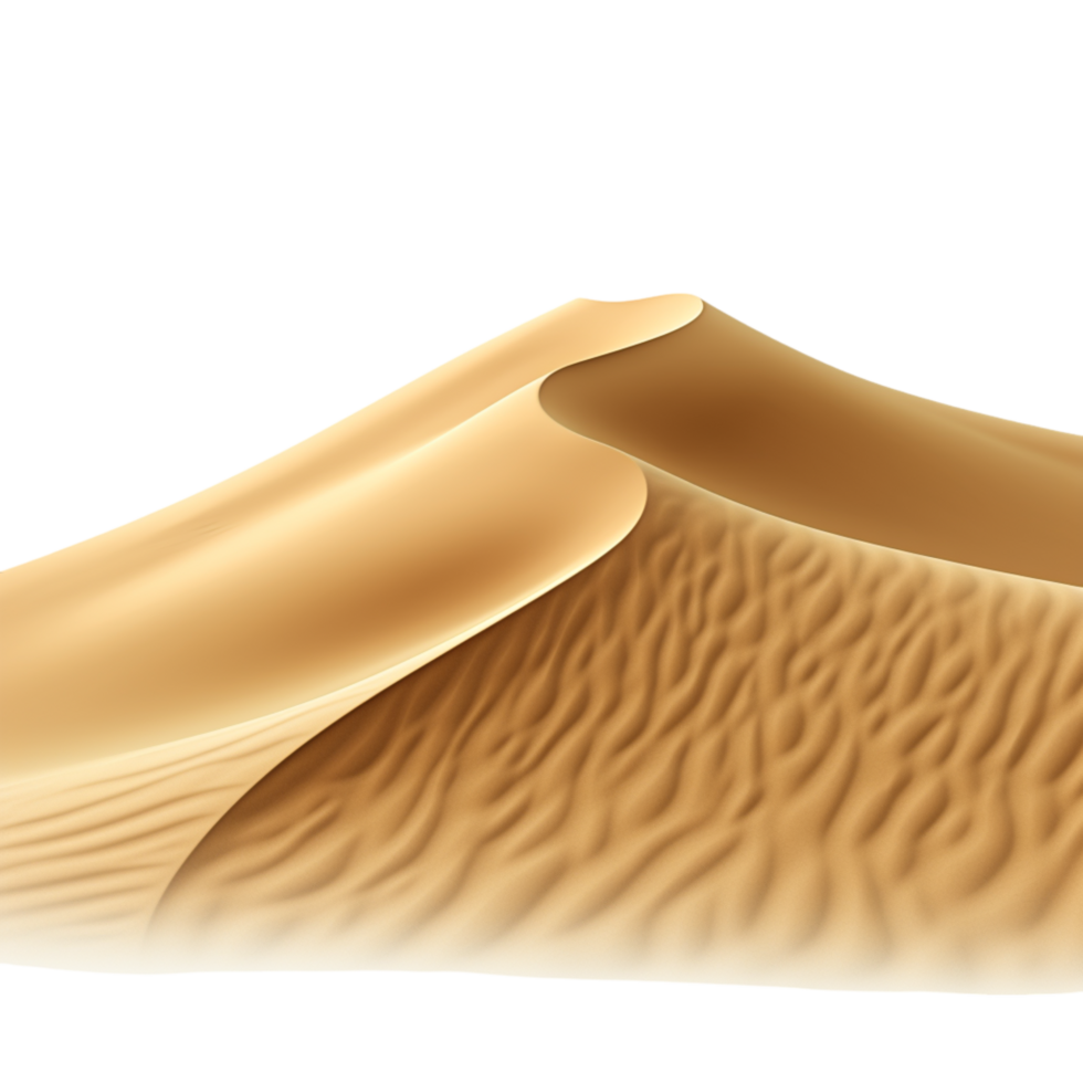 Rolling s dunes smooth curves golden tones png