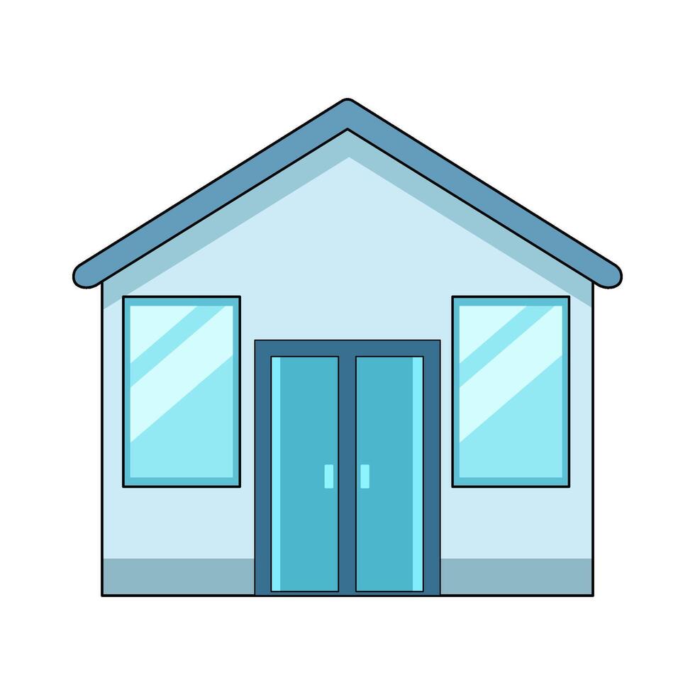 illustration of Nursing Home vector
