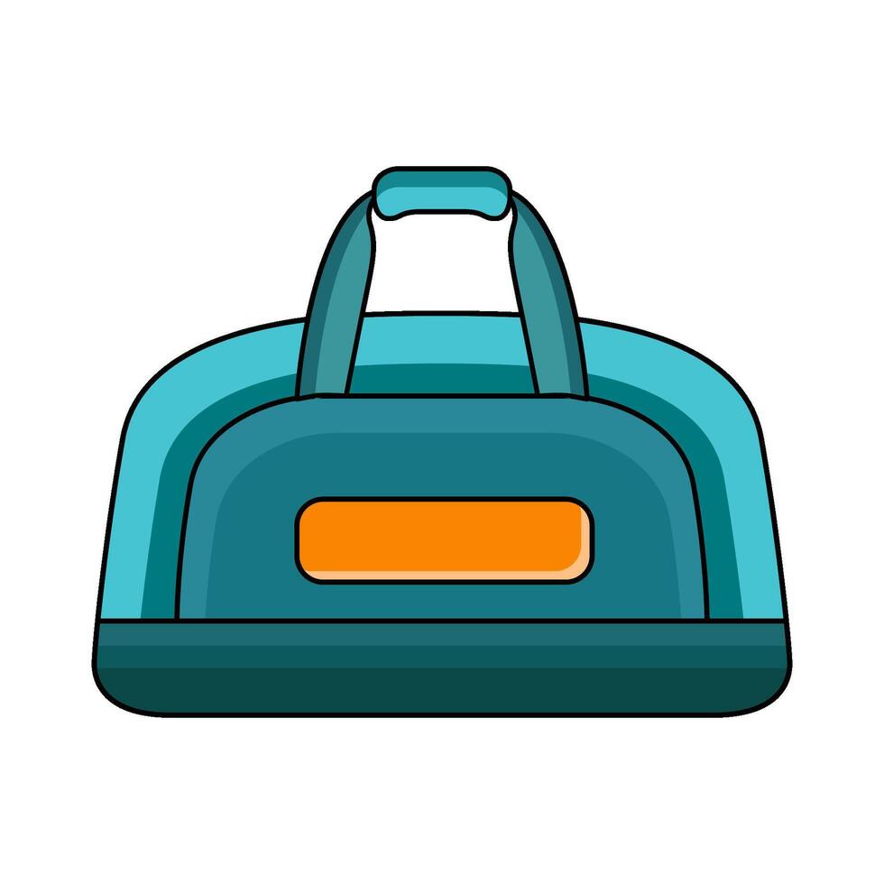 illustration of Sport Bag vector