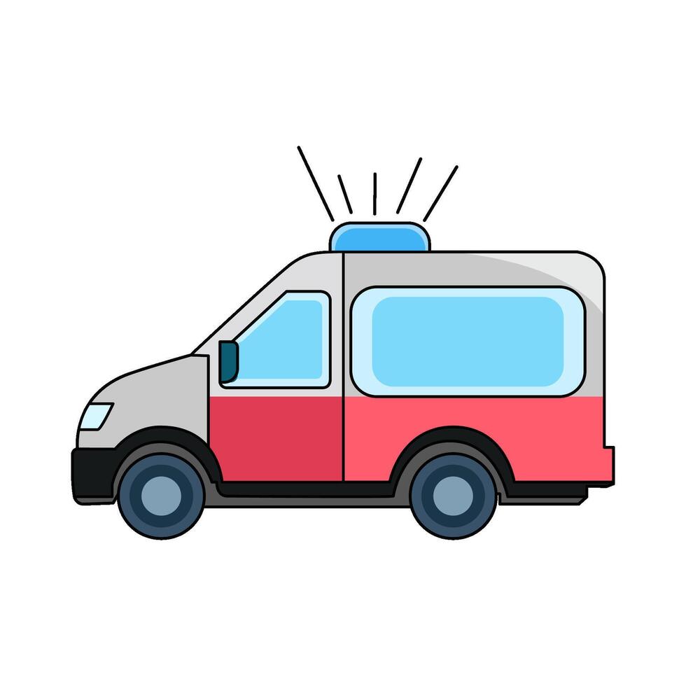 illustration of Ambulance vector