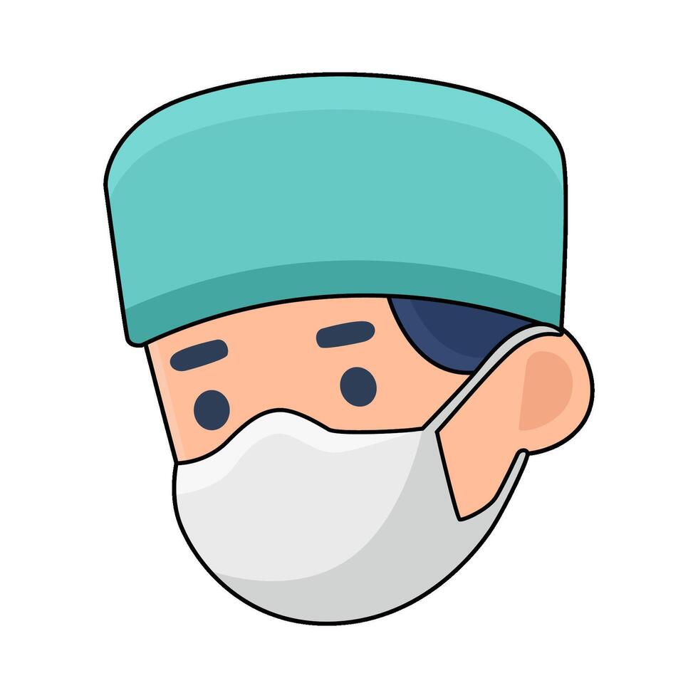 illustration of Surgeon vector