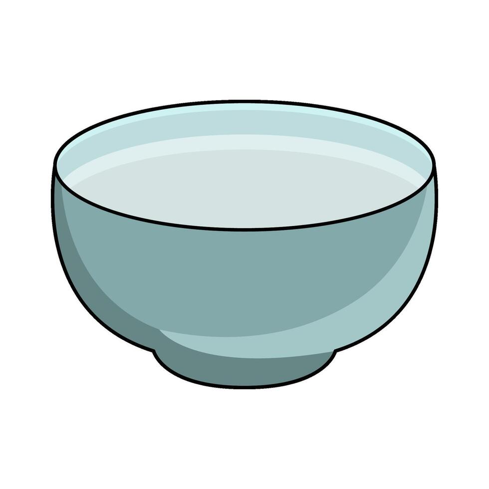 illustration of Soup Bowl vector