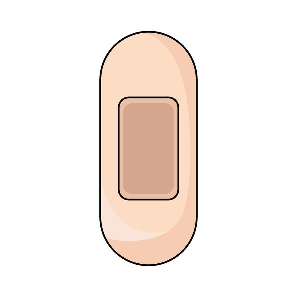 illustration of Bandage plaster vector