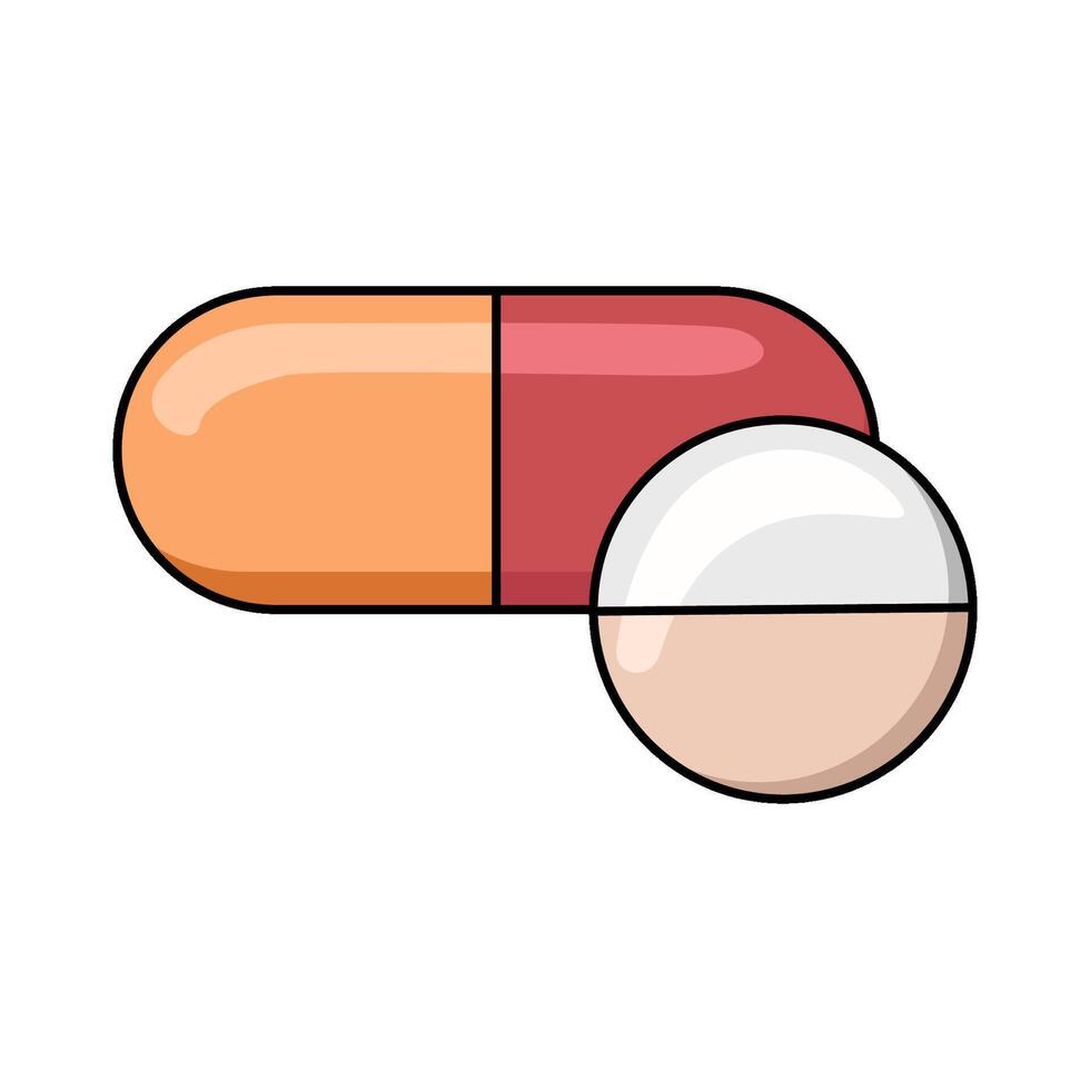 illustration of Multivitamin vector