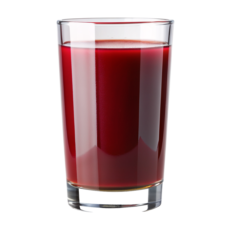 A Glass of Refreshing Beetroot Juice Perfect for a Healthy Diet png