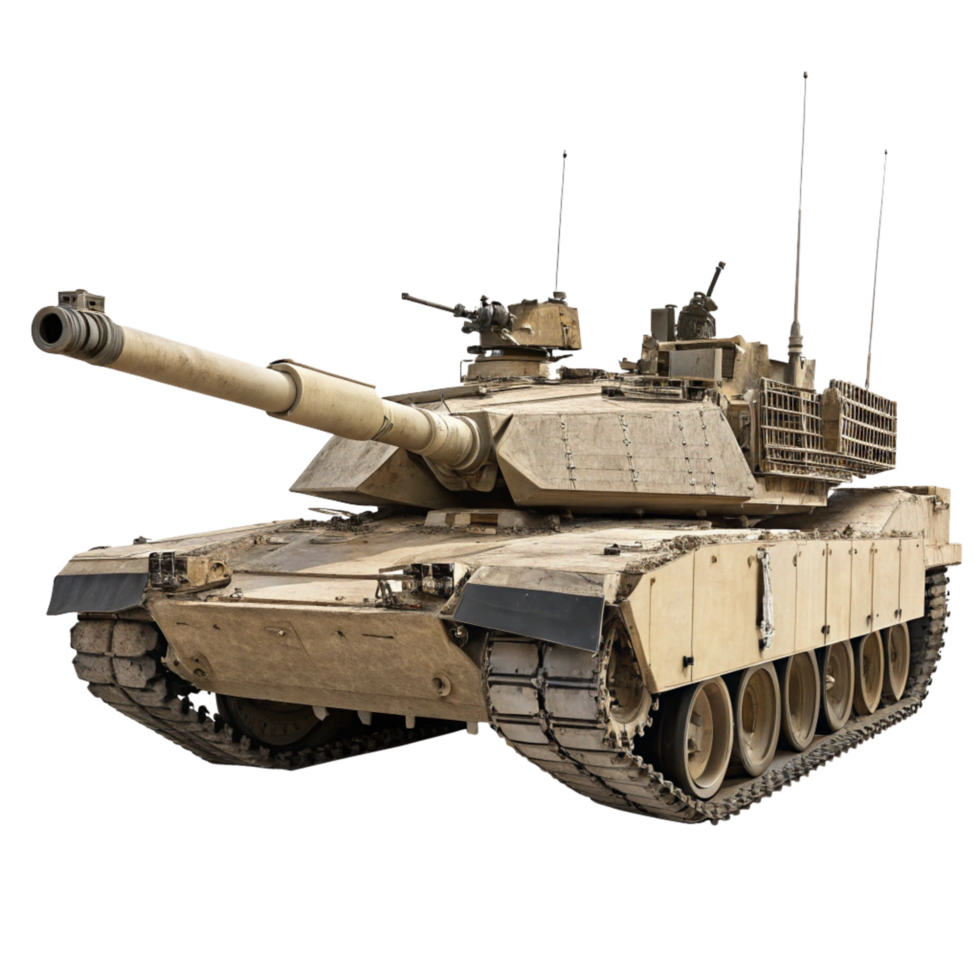 A powerful M1A2 Abrams Main Battle Tank png