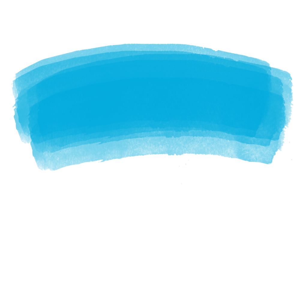 A Simple Abstract Image of a Cyan Blue Rectangle png