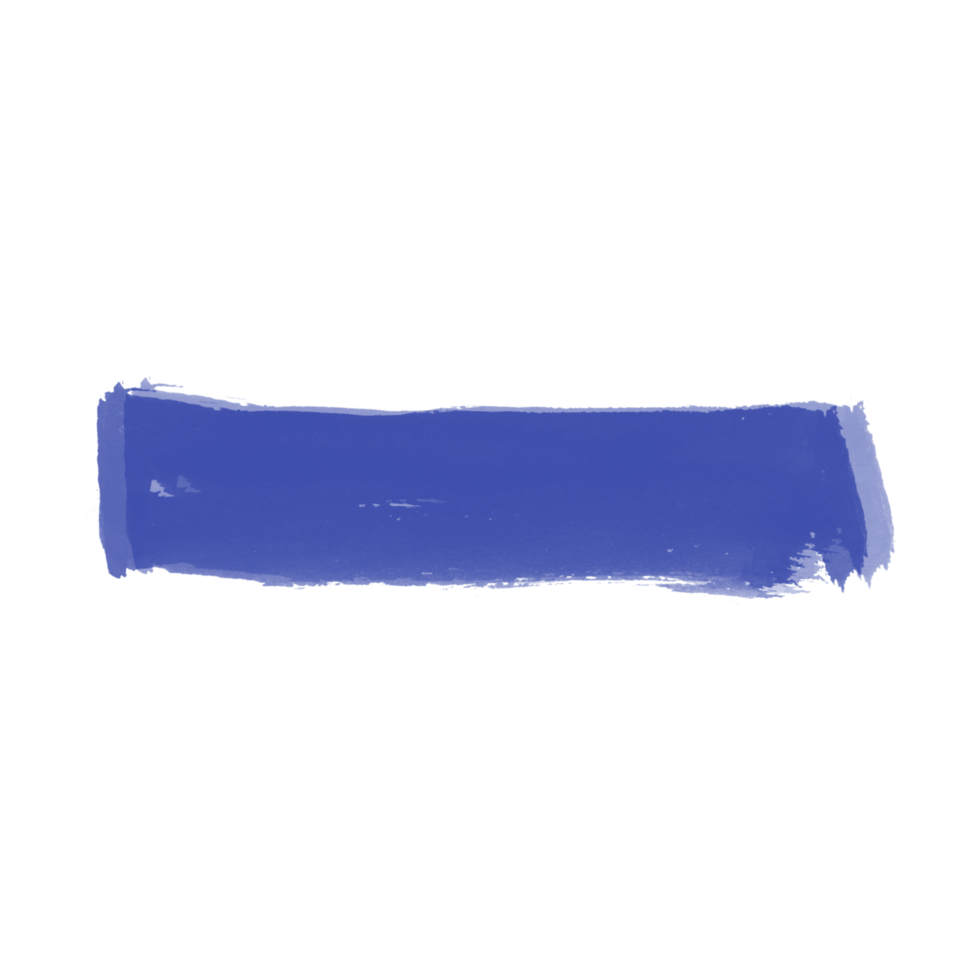 A Simple Horizontal Blue Rectangle Image Graphic Design Element png