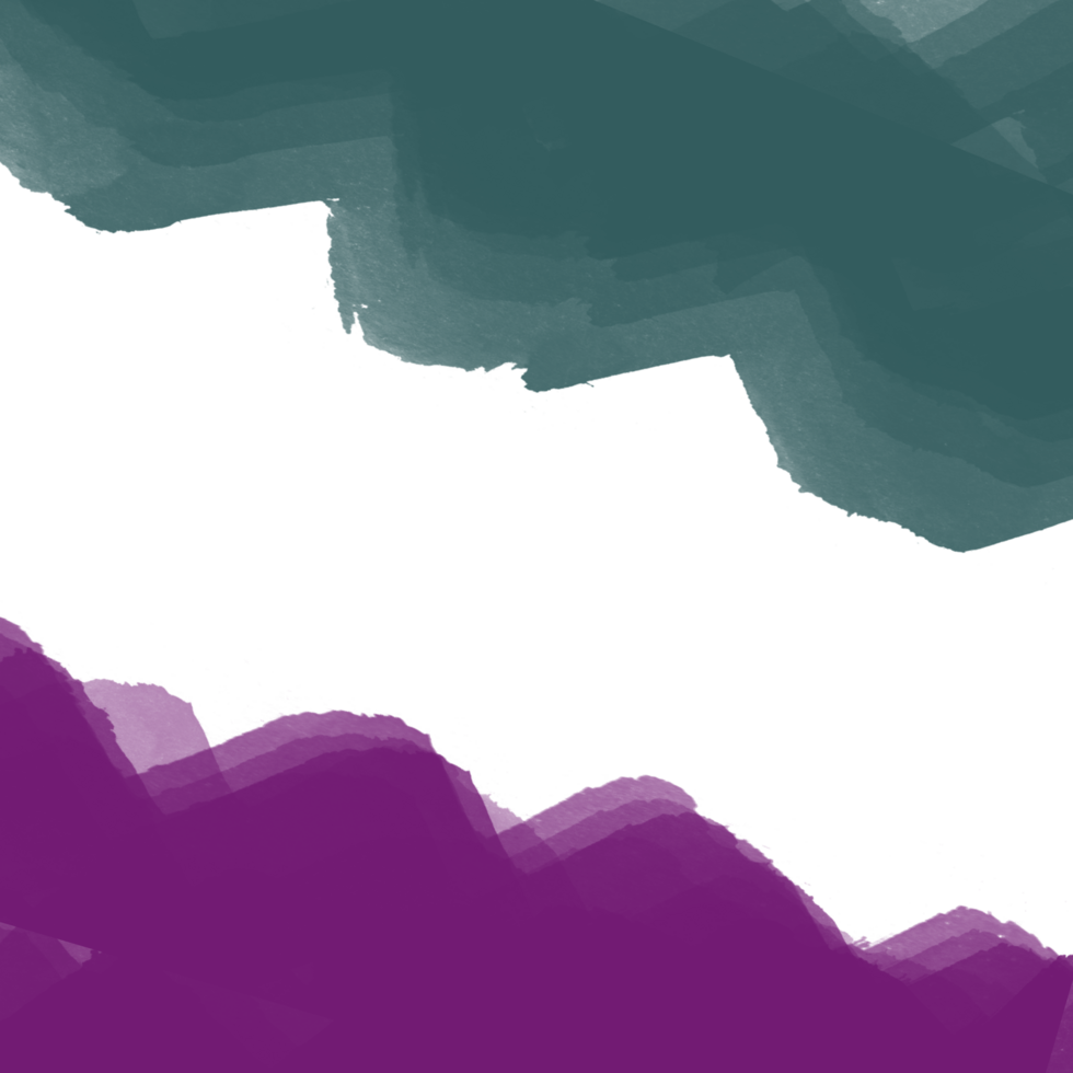 Abstract geometric color design with teal purple and white color png