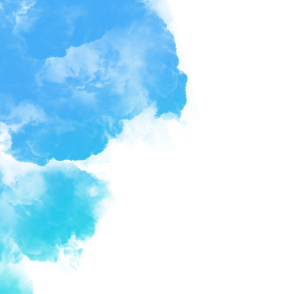 Abstract Blue Gradient Background with White Space and Steplike Shape png
