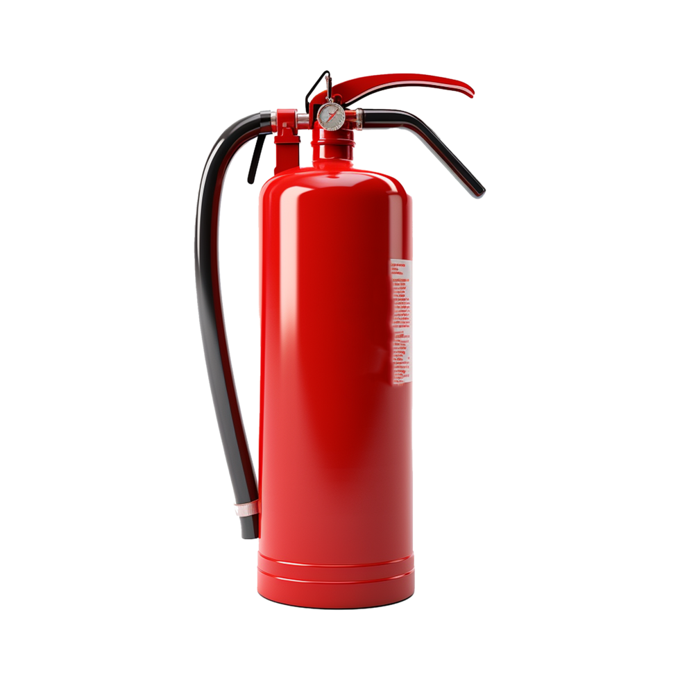A Red Fire Extinguisher Safety Equipment for Fire Prevention Emergency Response png