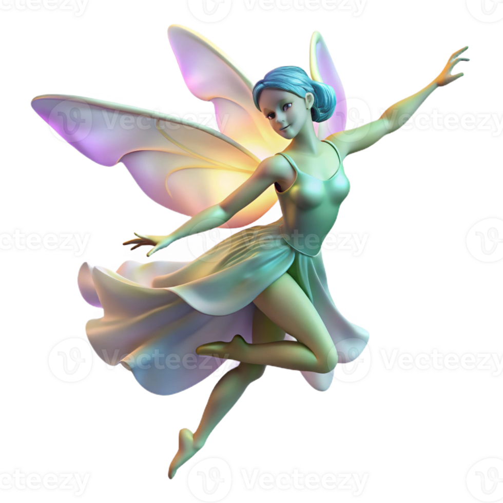 extraordinary vintage A Graceful Sylph Dancing on the Wind Ether exclusive png