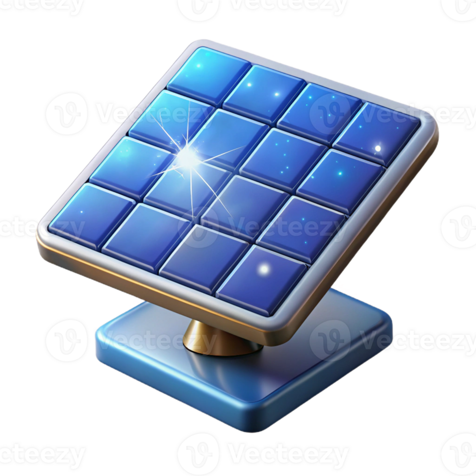 dramatic vintage A Solar Panel Array in Space Reflecting high quality png
