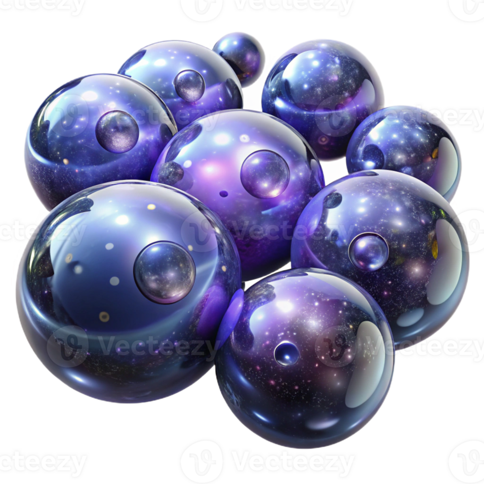 stunning creative A Field of Floating Translucent Spheres exclusive png