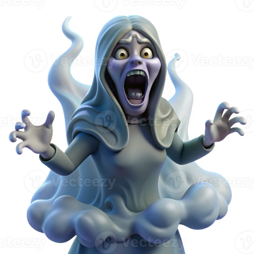 serene abstract A Banshee Wailing in the Night Surroun high quality png