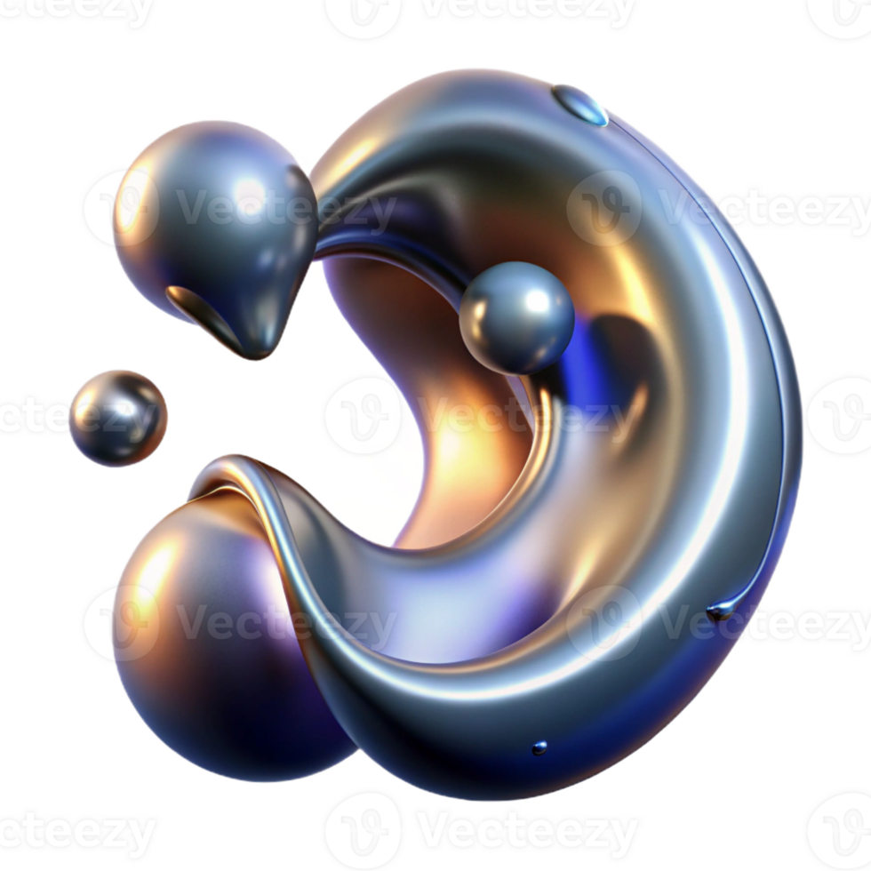 magnificent rustic A Dynamic Flow of Liquid Mercury Morphing high quality png
