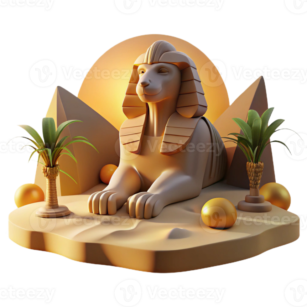 elegant classic A Mysterious Sphinx Posing a Riddle in A exclusive png