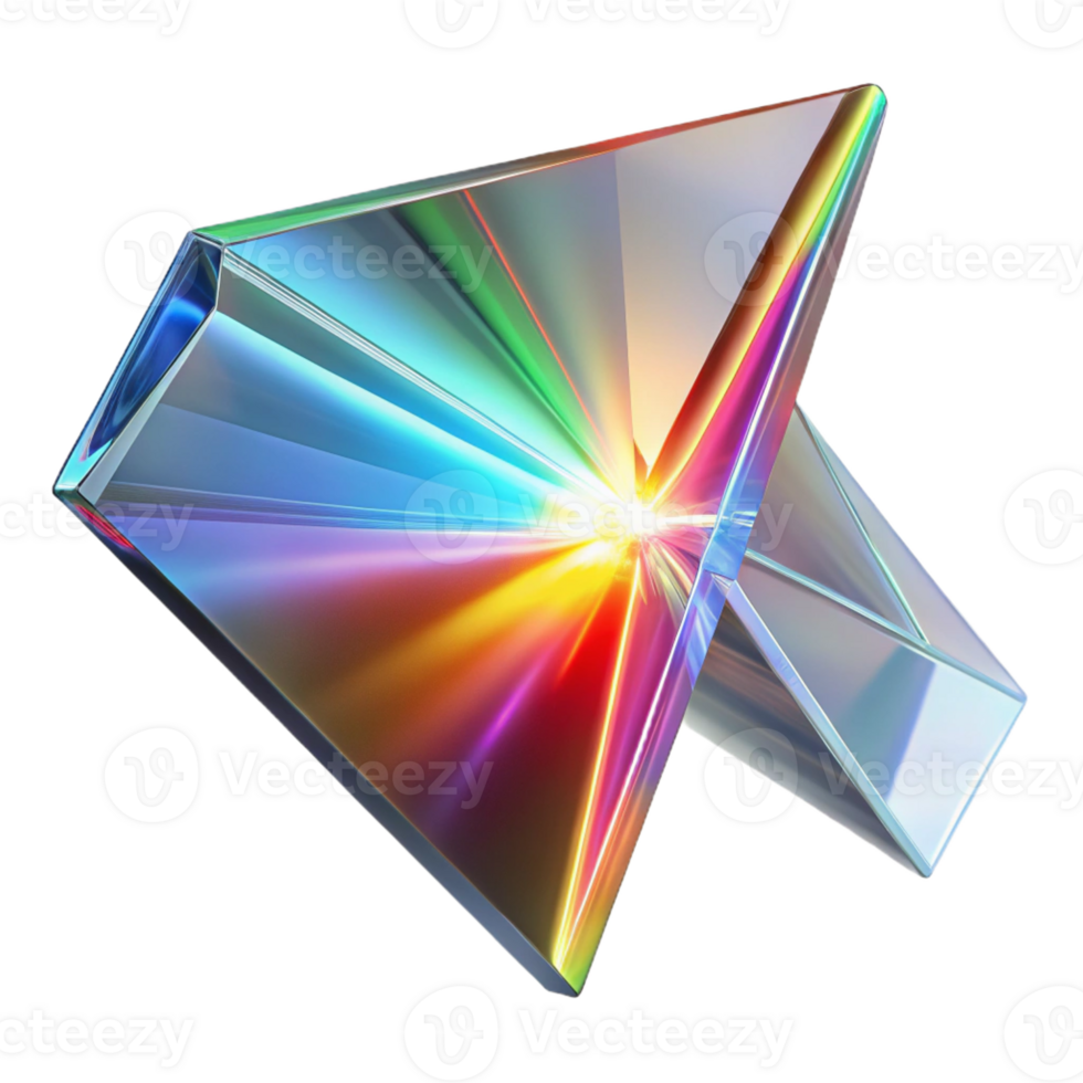 impressive abstract A Shattered Glass Pane Refracting Light genuine png