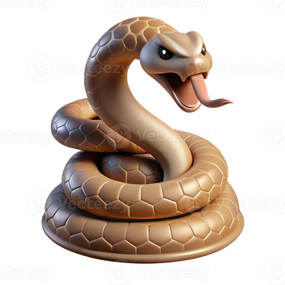 impressive contemporary A Coiled Rattlesnake Poised to Strike H original png