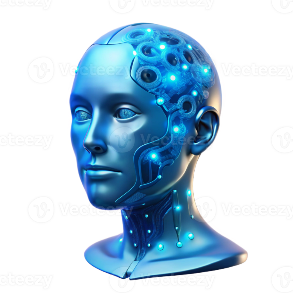 elegant abstract A Transparent Human Head Filled with Swir original png