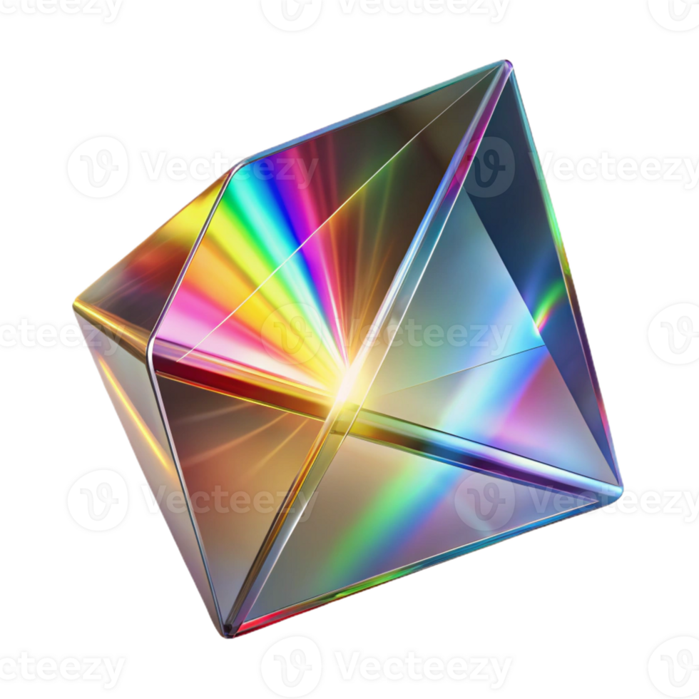dramatic minimalist A Shattered Glass Pane Refracting Light exclusive png