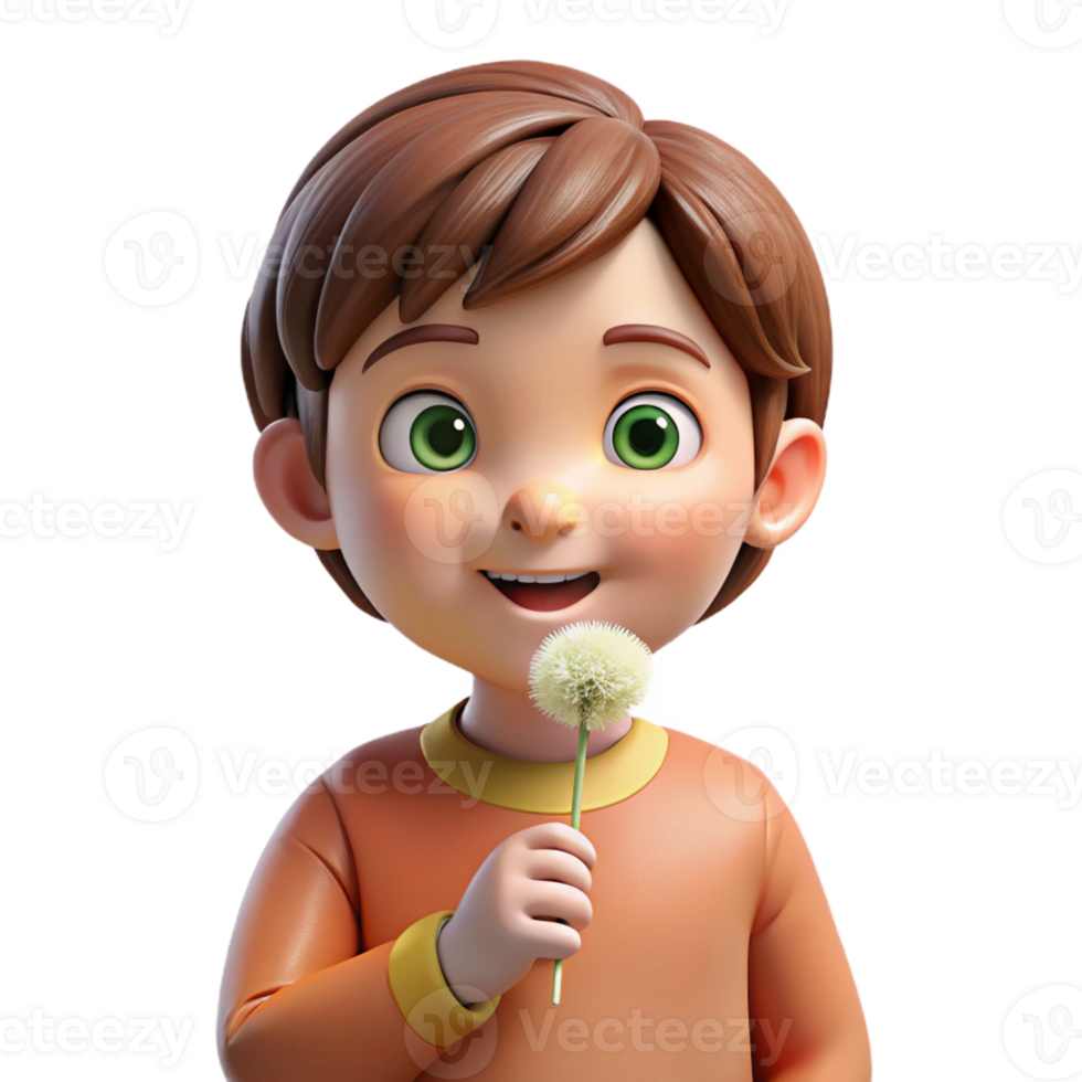 extraordinary abstract Curious Child with Wide Eyes detailed png