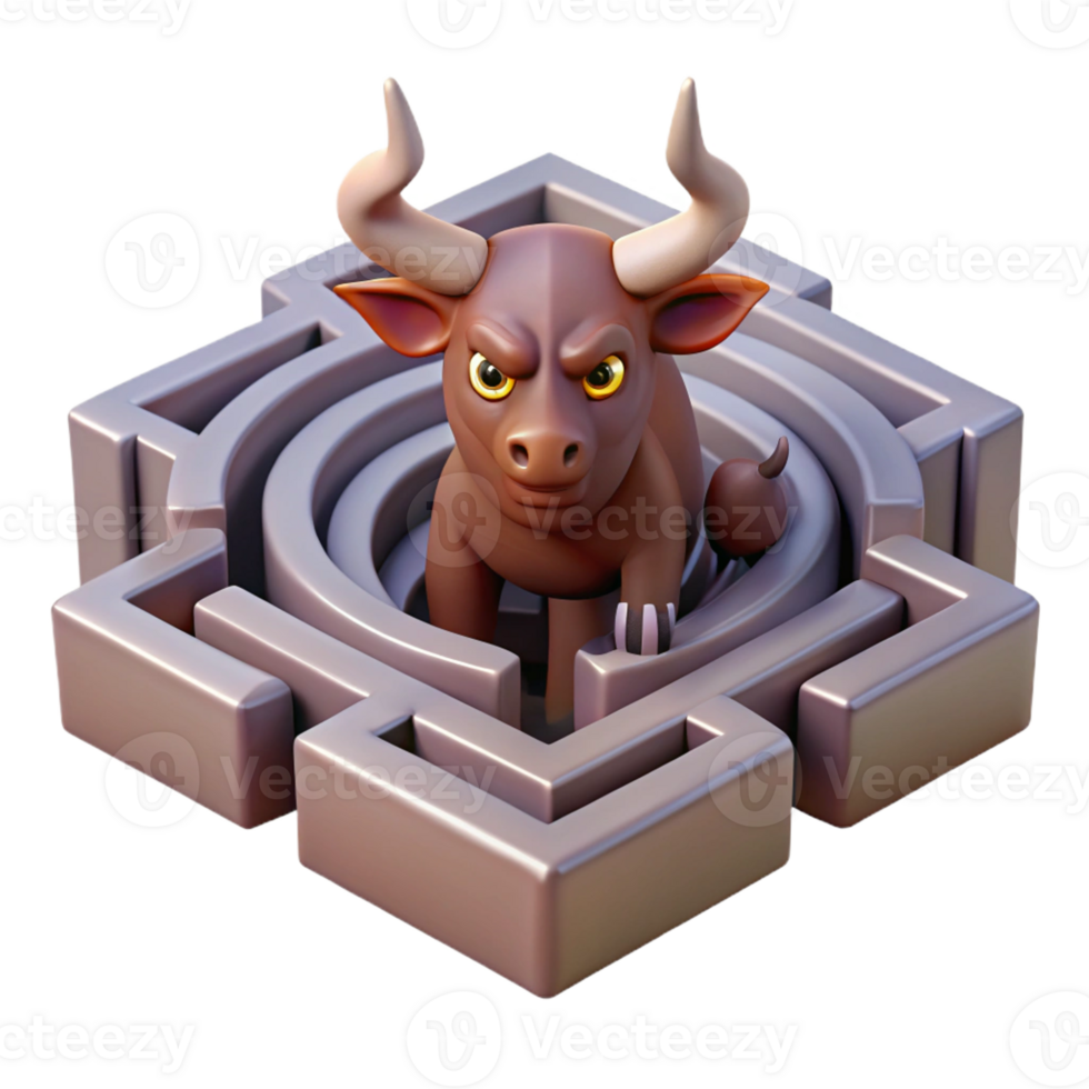 impressive modern A Minotaur Trapped in the Labyrinth Diml png