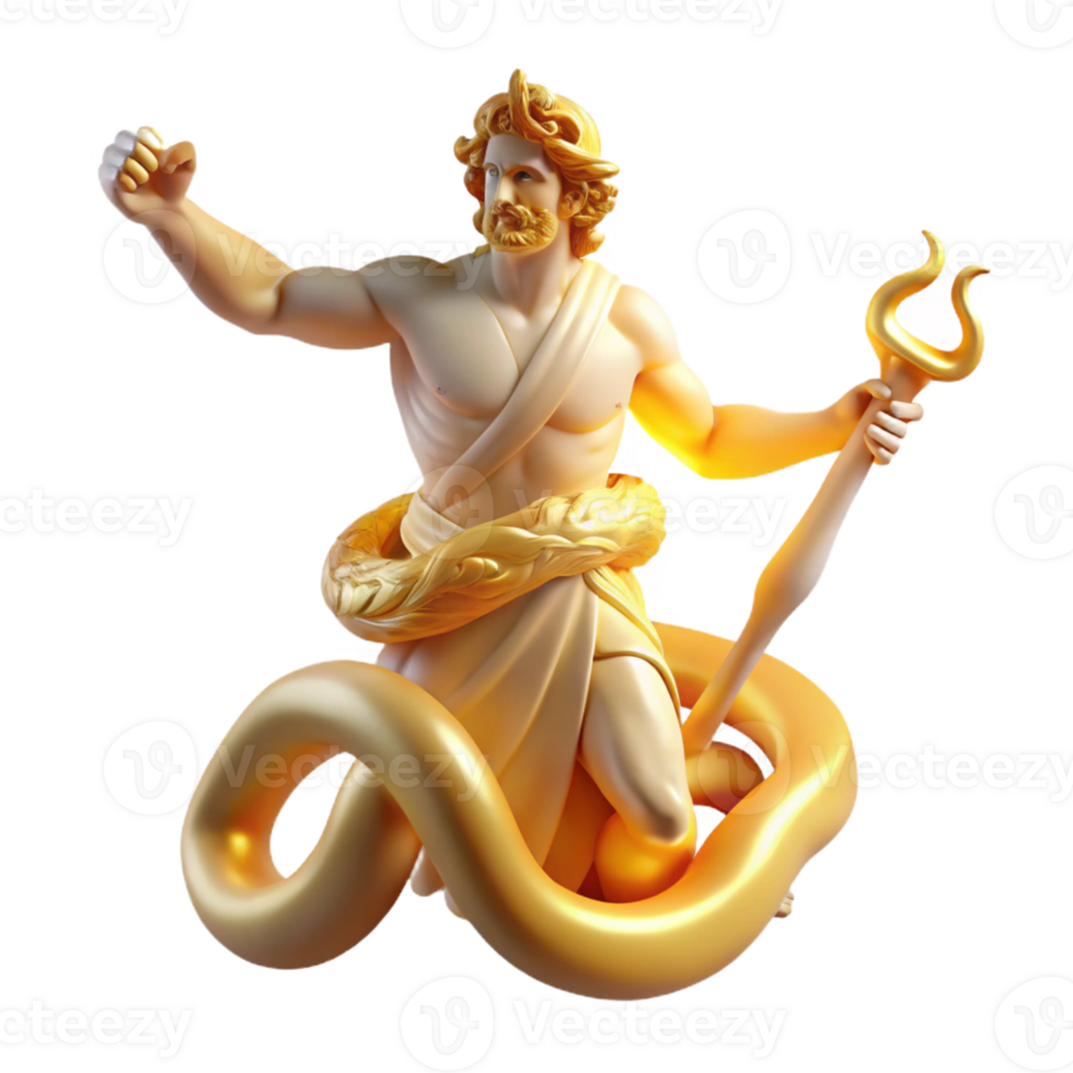 extraordinary modern A Triumphant Apollo Slaying the Python Go professional png