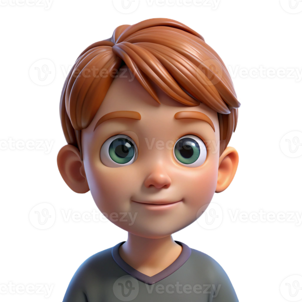 vibrant classic Portrait of a Curious Child with Wide In professional png