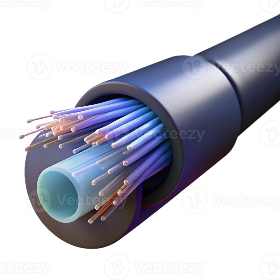 wonderful contemporary A Close Up of a Fiber Optic Cable Light original png