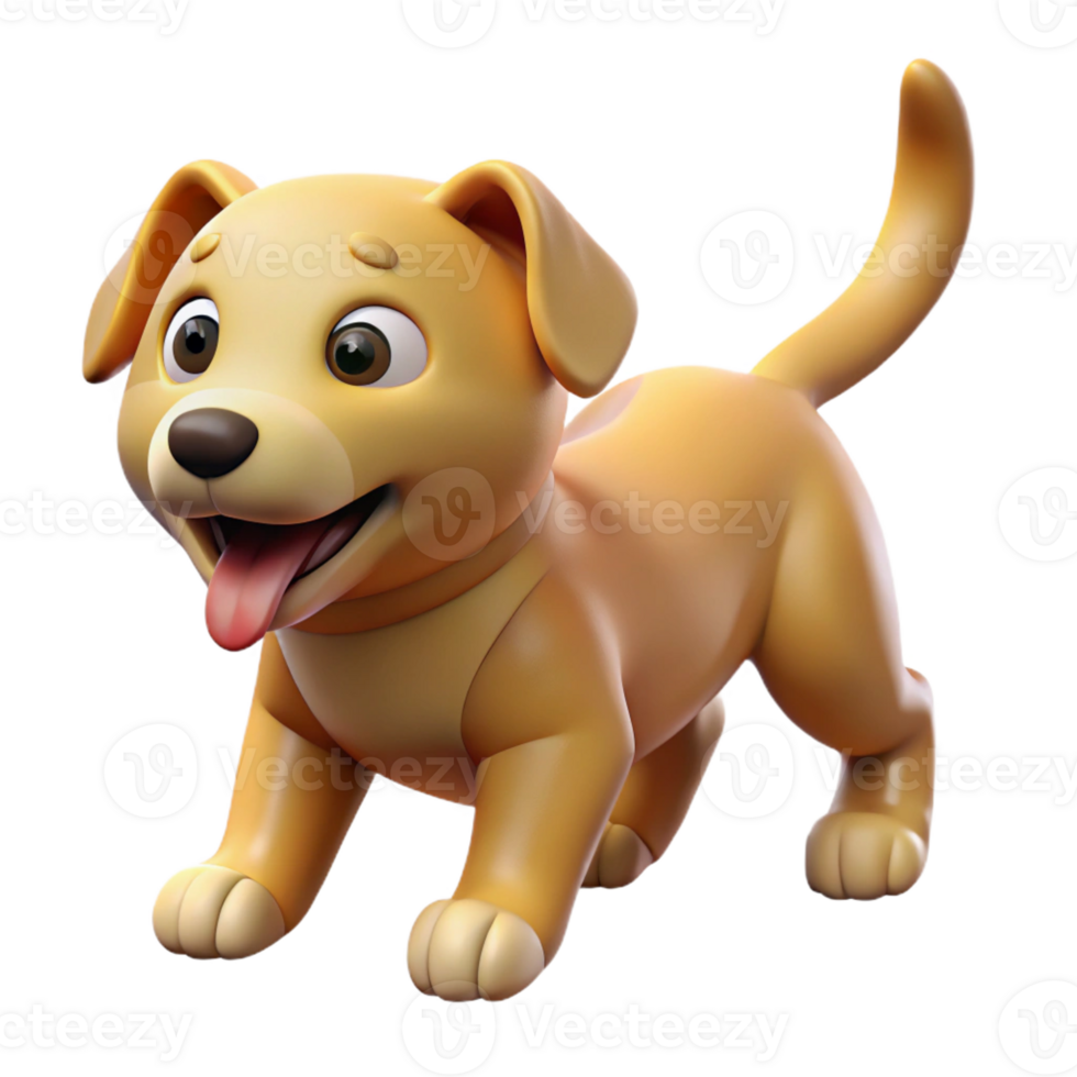 impressive minimalist A Playful Puppy Chasing Its Tail Green premium png