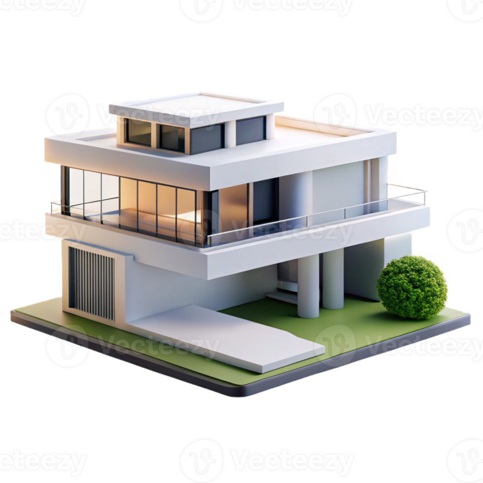 impressive vintage A Bauhaus Inspired Villa with Clean Lines high quality png