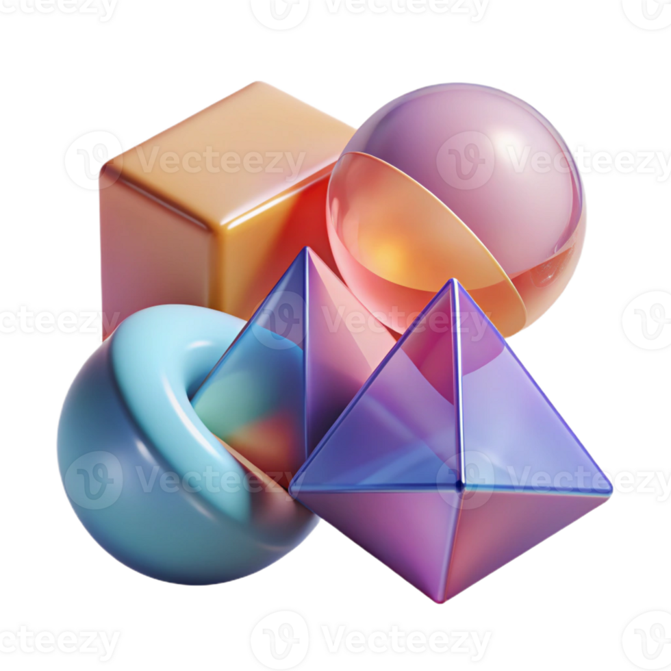 extraordinary classic A Series of Overlapping Translucent Geome professional png