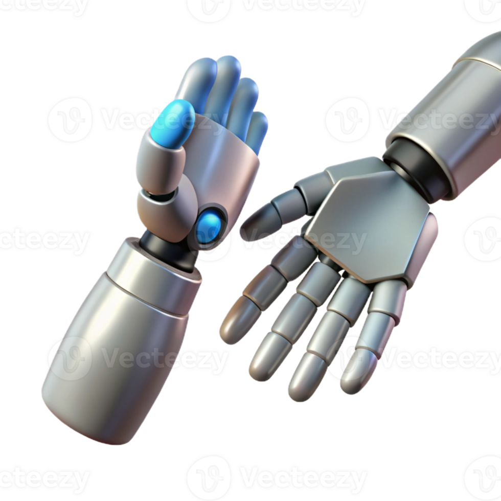 magnificent modern A Robot Hand Reaching out to Touch a Hum authentic png