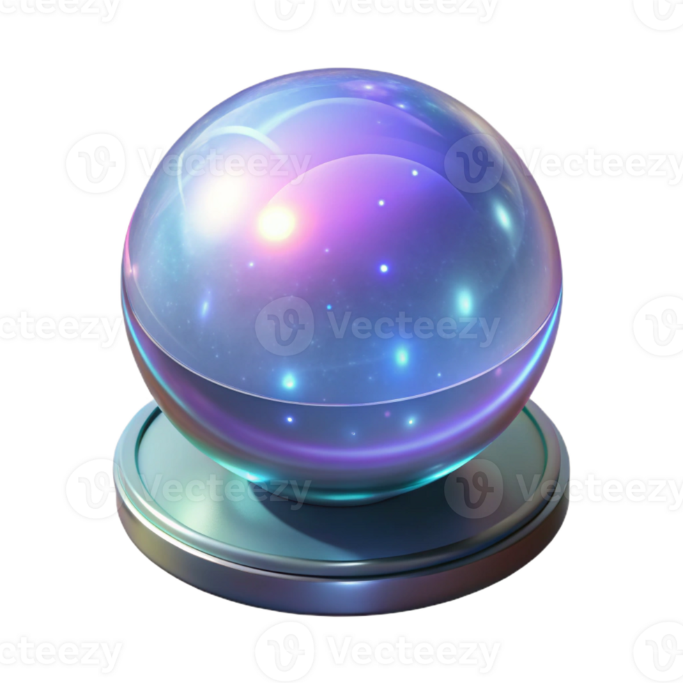 impressive classic Holographic Orb Levitating Light Display high resolution png