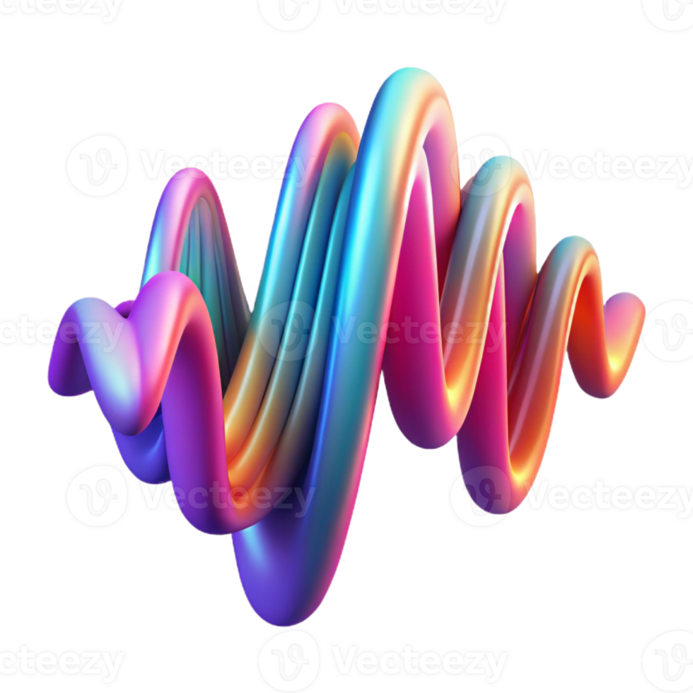 extraordinary traditional Abstract Sound Waveform Visualization exclusive png