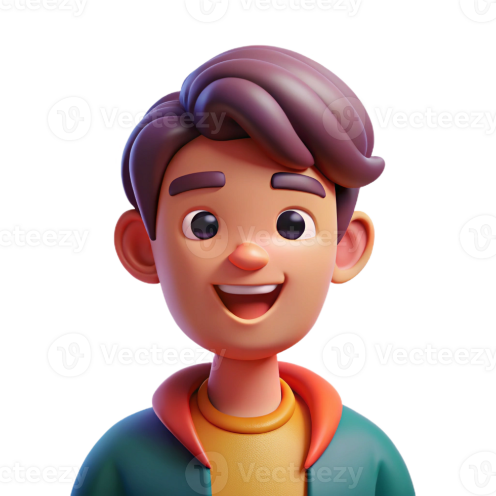 extraordinary creative Portrait of a Cartoon Character with Exagg genuine png
